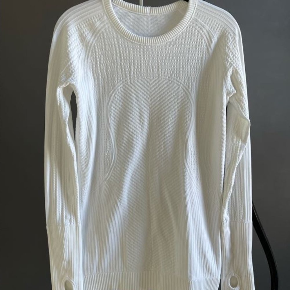White Lululemon Long Sleeve
